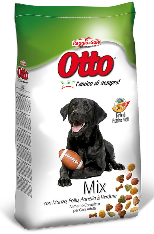 CROCCHETTE CANE OTTO MIX RAGGIO DI SOLE CON CARNE E VERDURE 4KG