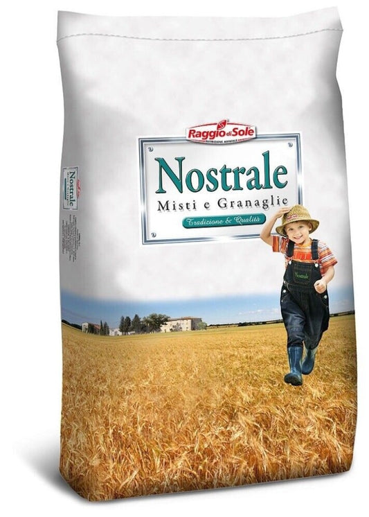 MANGIME COMPLEMENTARE GRANAGLIE PER POLLAME CEREALI MISTI RAGGIO DI SOLE 10/22 KG