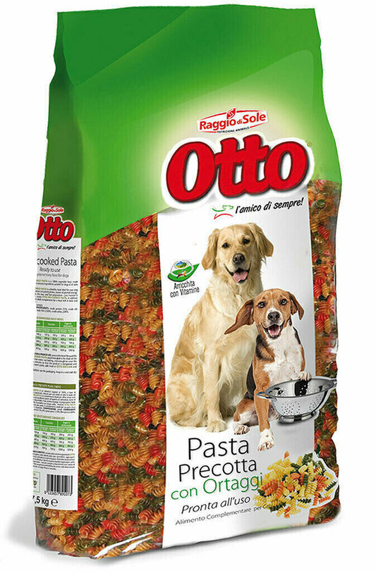 PASTA PRECOTTA PER CANI PRONTA ALL'USO CON VERDURE 7,5KG