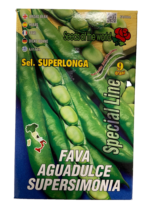 SEMI DI FAVA AGUADULCE SUPERLONGA BACELLO LUNGO 500G