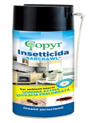 INSETTICIDA COPYR SCHIUMA ATTIVA BLATTE SCARAFAGGI FORMICHE 500ML